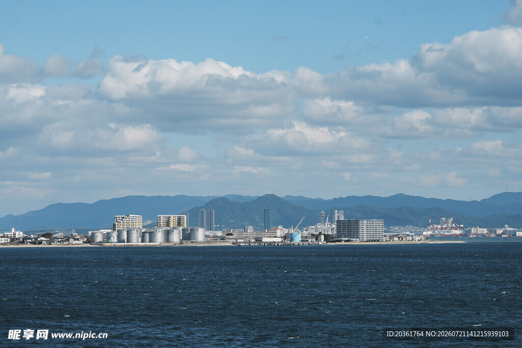 海滨城市远景