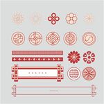 国风矢量图标