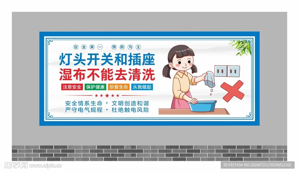 安全用电展板
