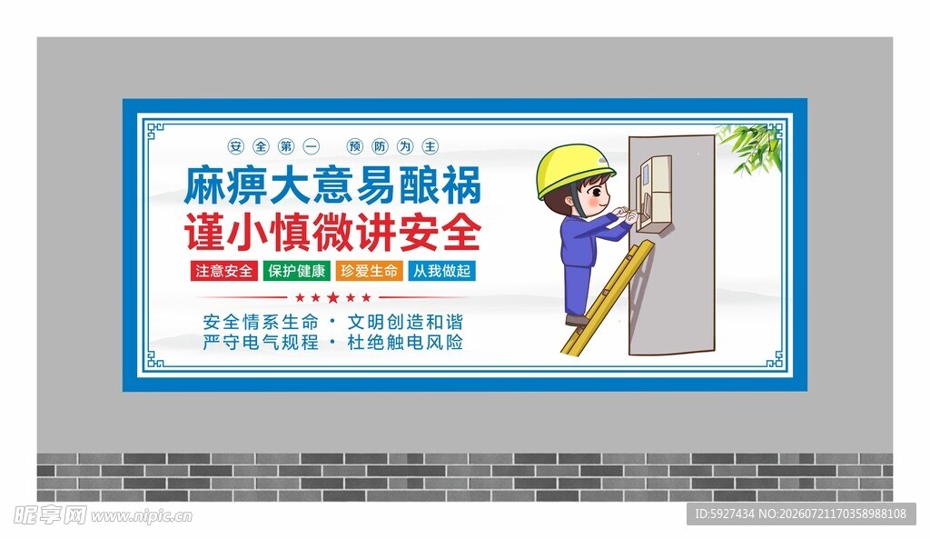 安全用电展板