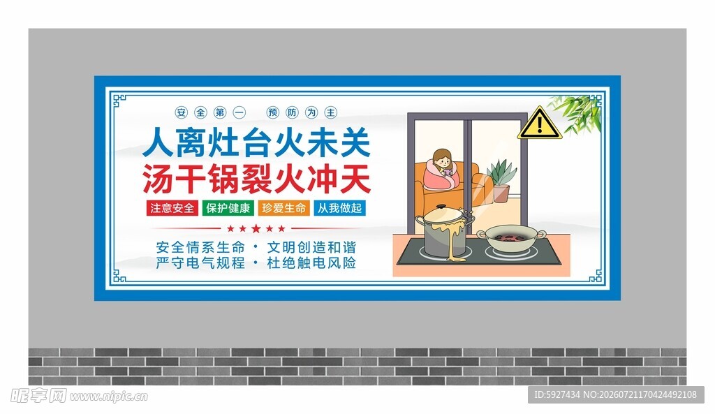 安全用电展板