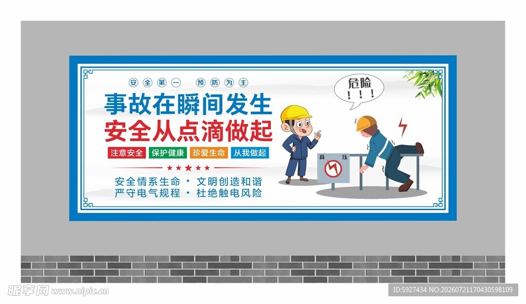 安全用电展板