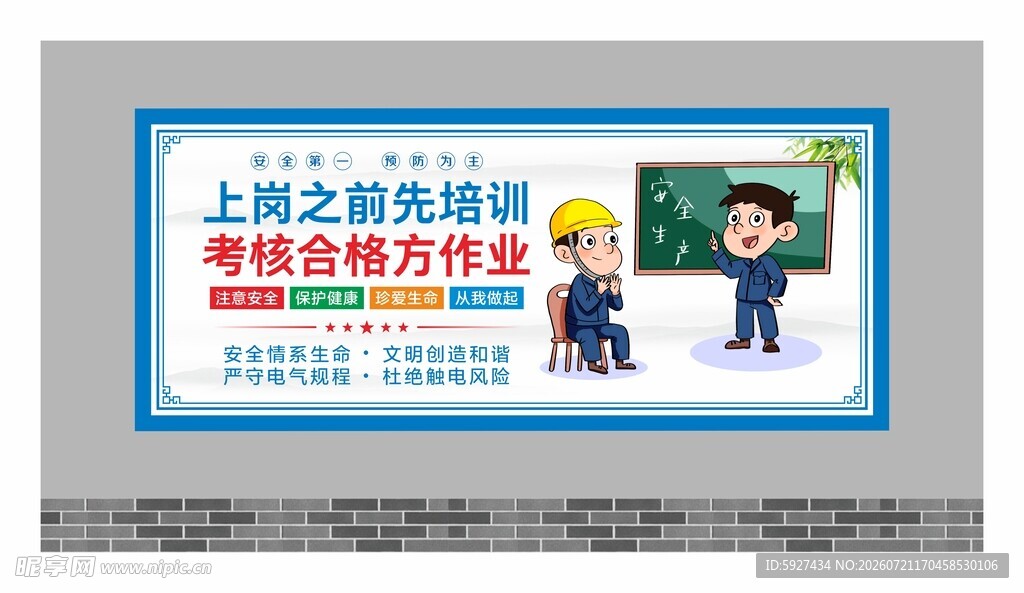 安全用电展板