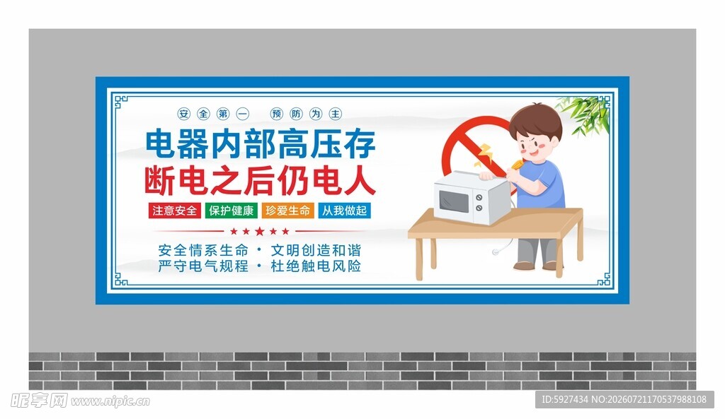 安全用电展板
