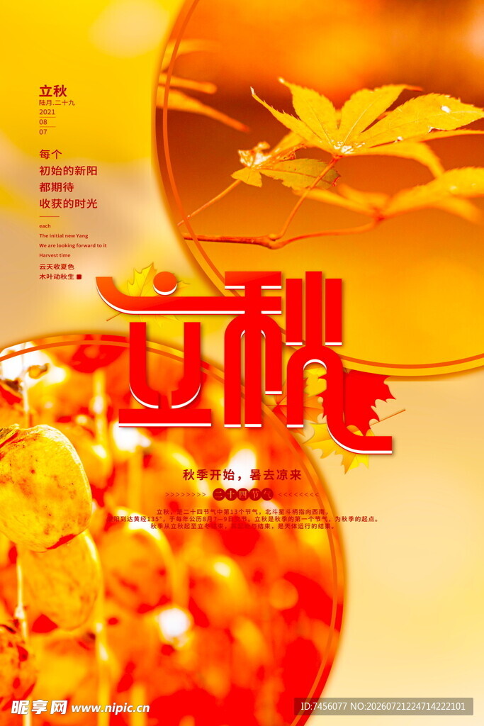秋日丰收景象硕果累累