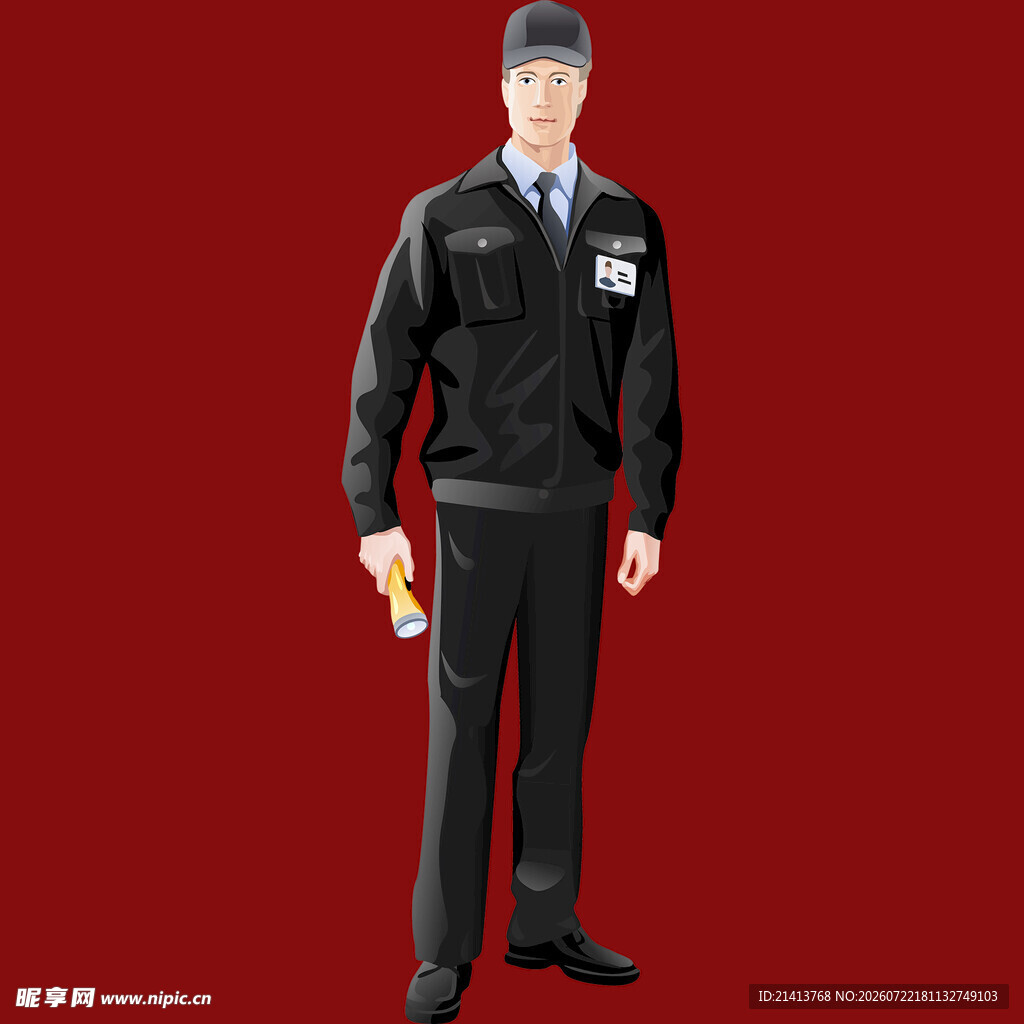 保安制服形象展示