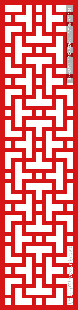 红色几何图案纹理背景