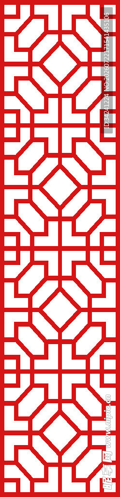 红色几何图案纹理背景
