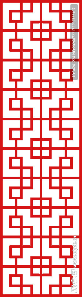 红色几何图案纹理背景