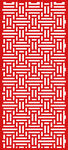 红色几何图案中式纹理