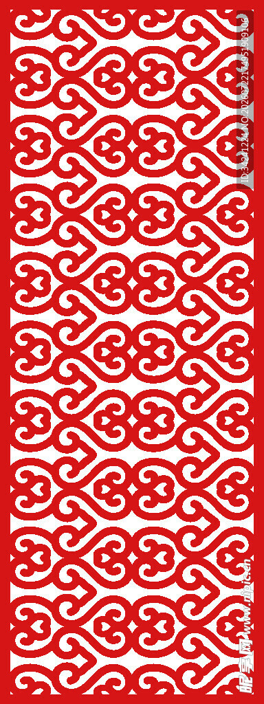 红色几何图案纹理背景