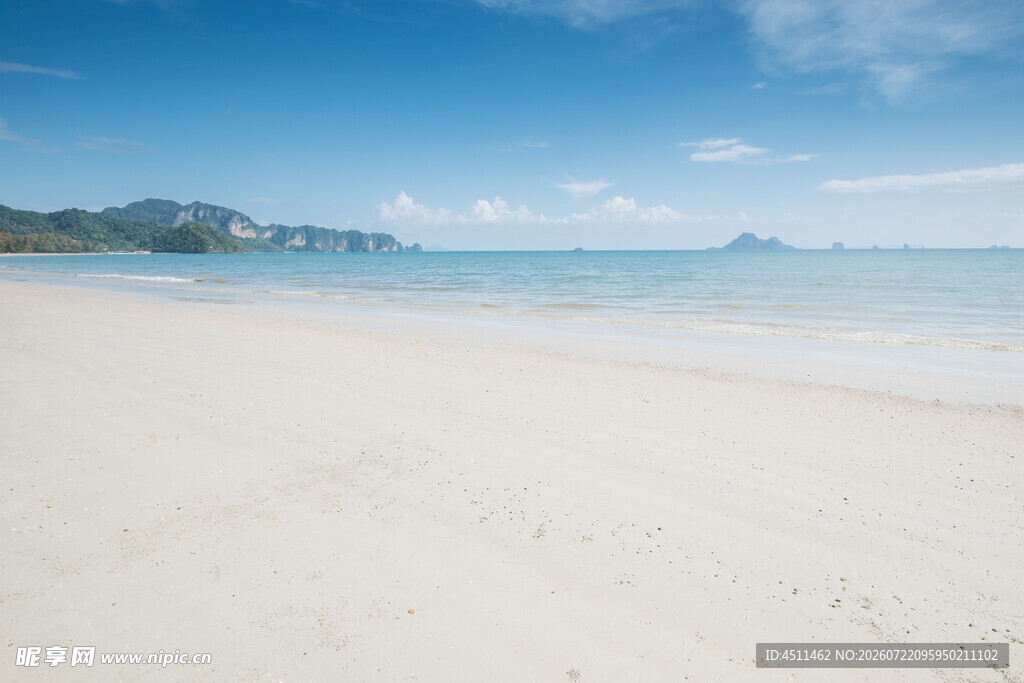 美丽沙滩海景