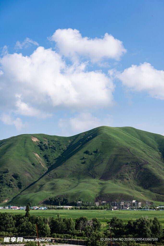 青山蓝天