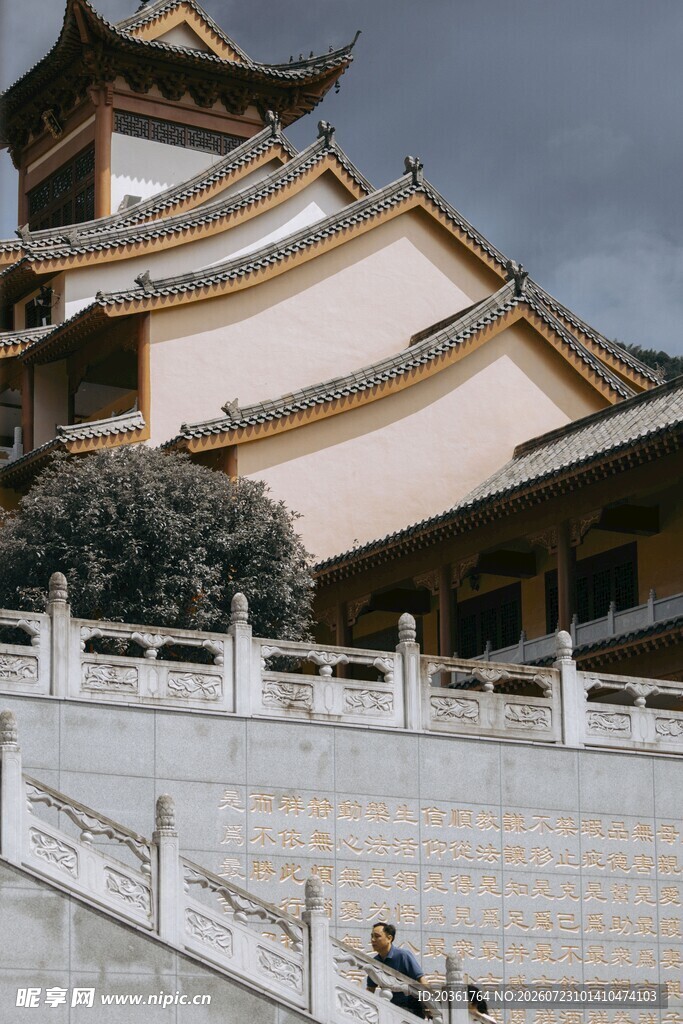 中式古建筑一角