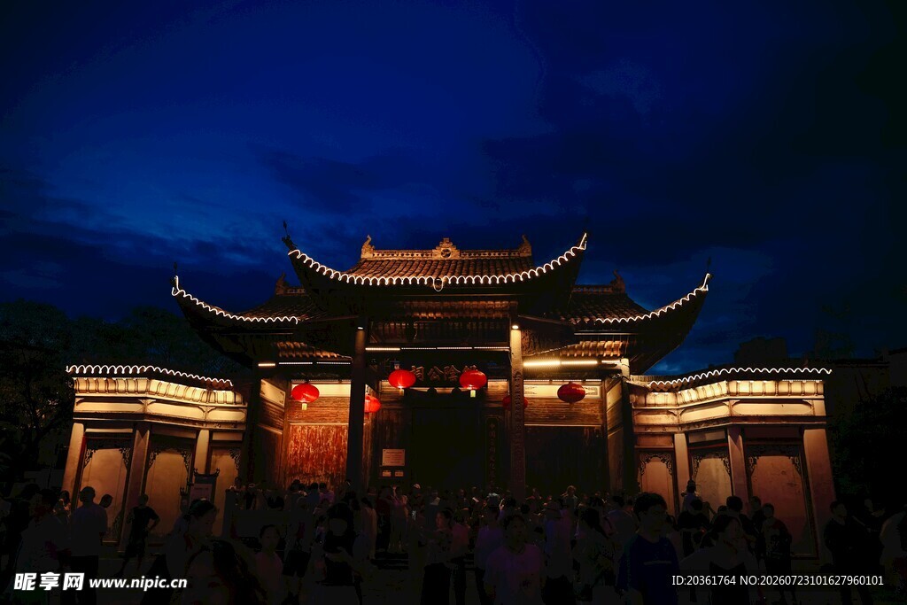 古建夜景