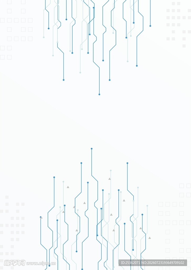 抽象线条科技风图案设计