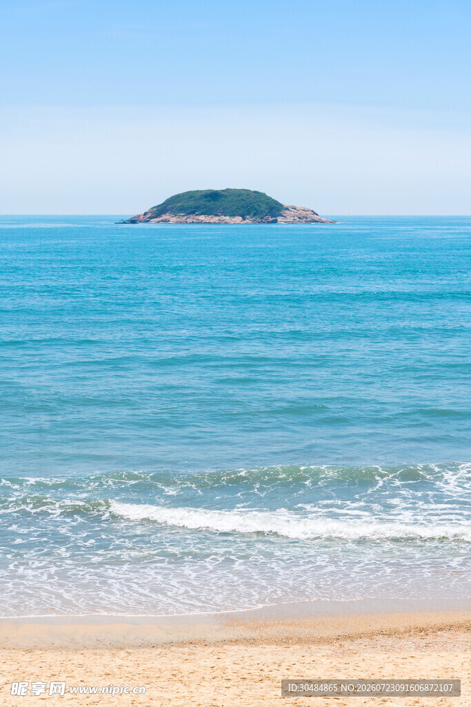 惠州双月湾的海岛