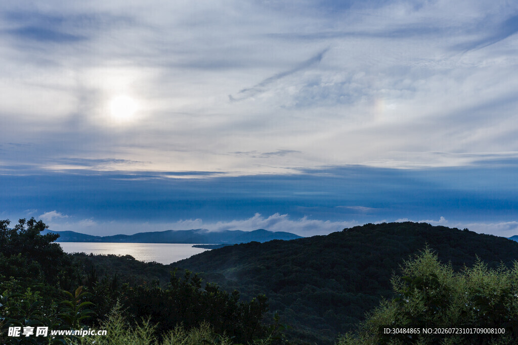 宝界山林公园蠡湖风景