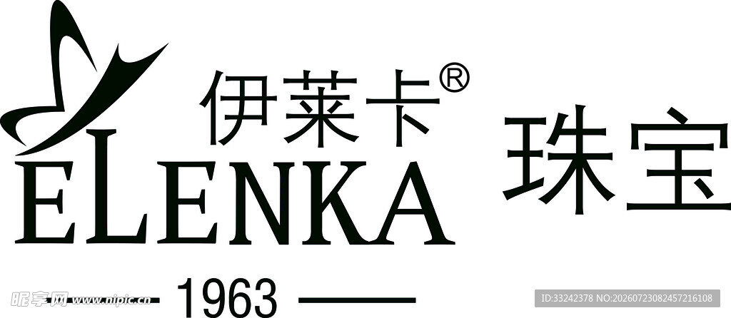 伊莱卡珠宝logo
