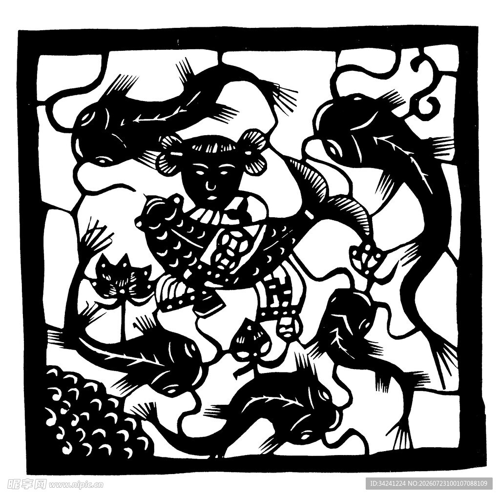 古代神话人物战斗场景