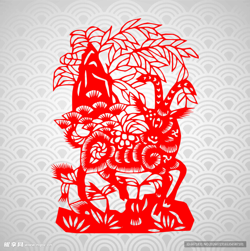 传统剪纸