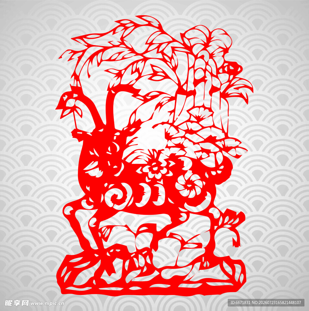 传统剪纸
