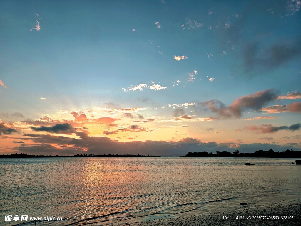 海边日落美景