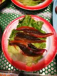 盘中美味黄鳝肉片
