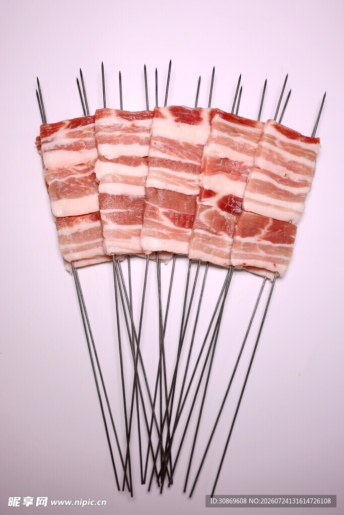 原切五花肉串