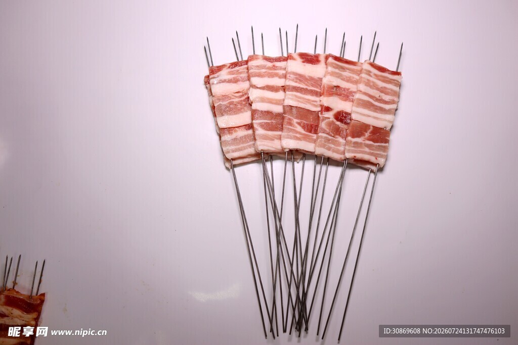 原切五花肉串