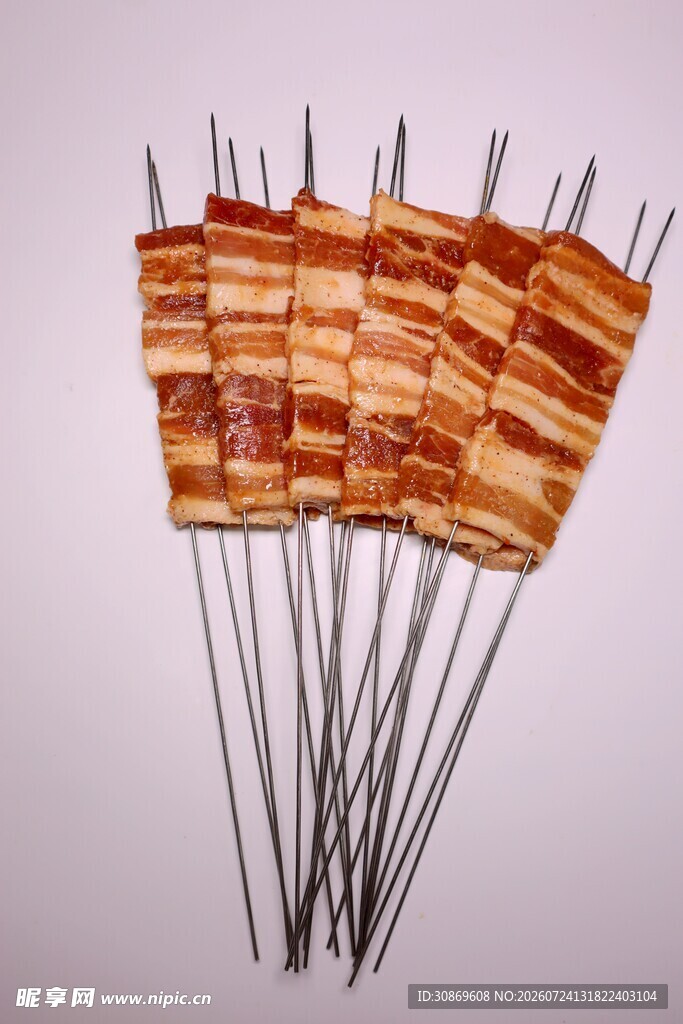 美味培根串