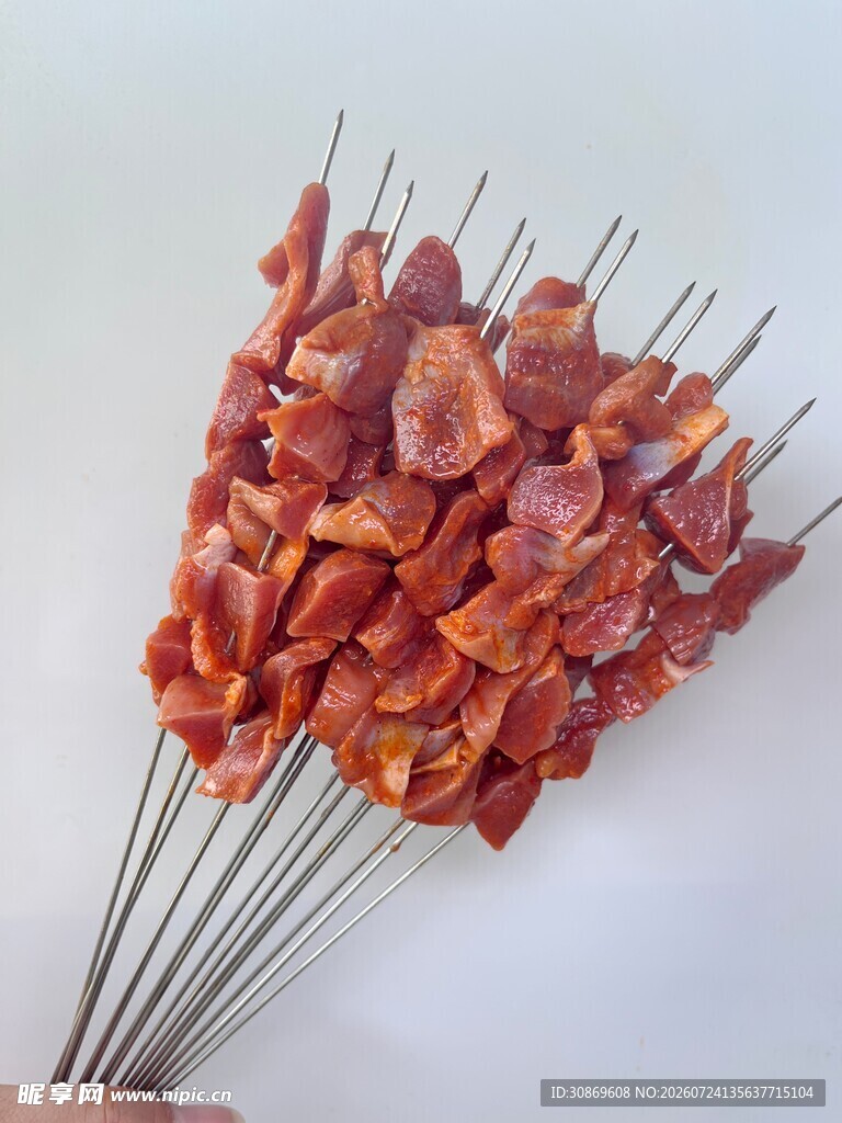 美味培根串