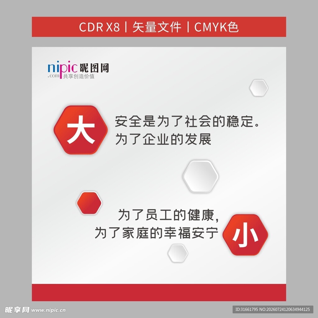 安全大小观宣传展板