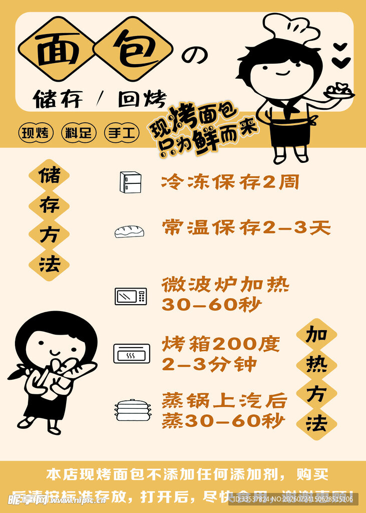 面包存储