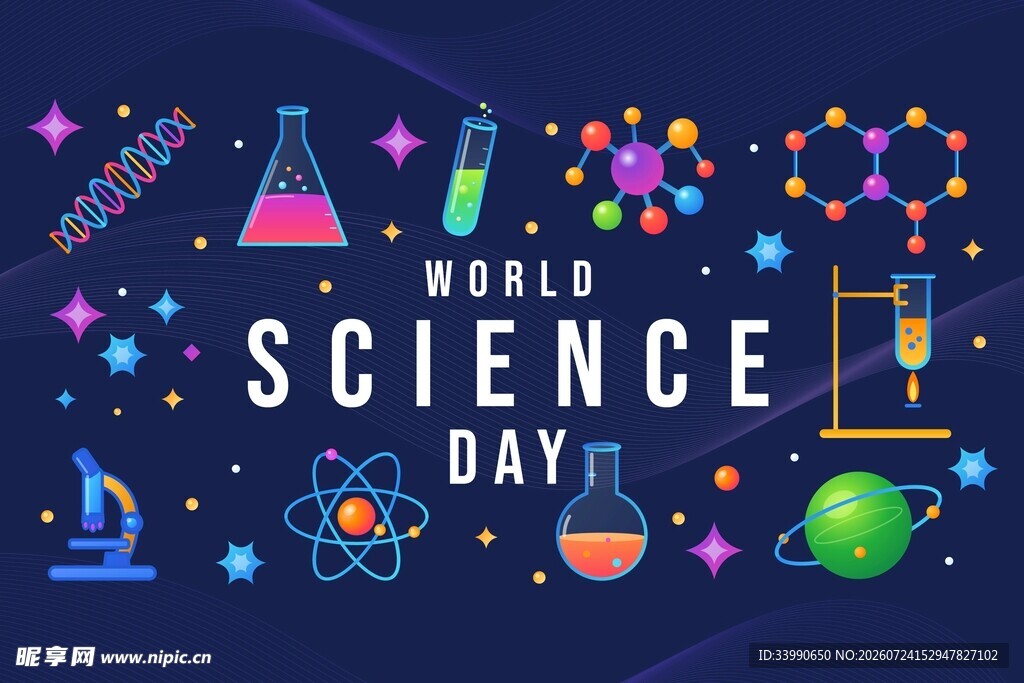 科学主题海报