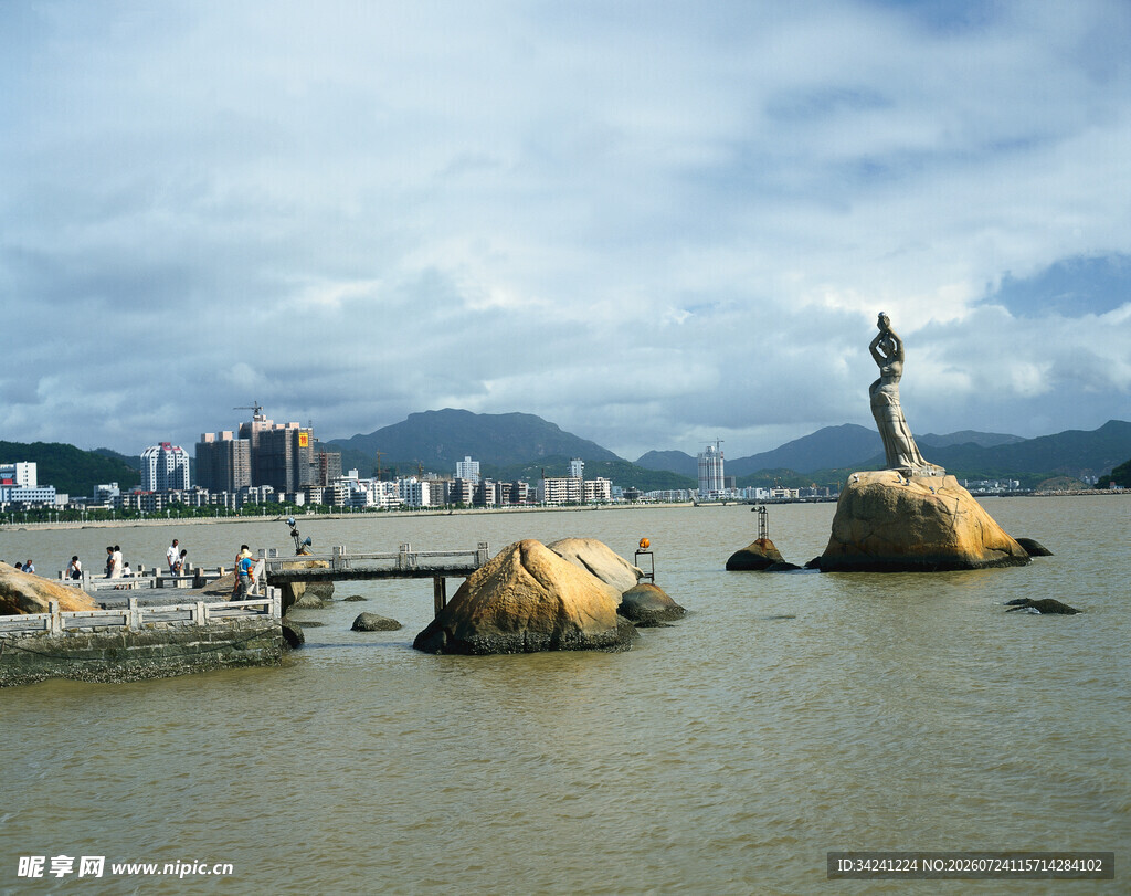 珠海渔女景观