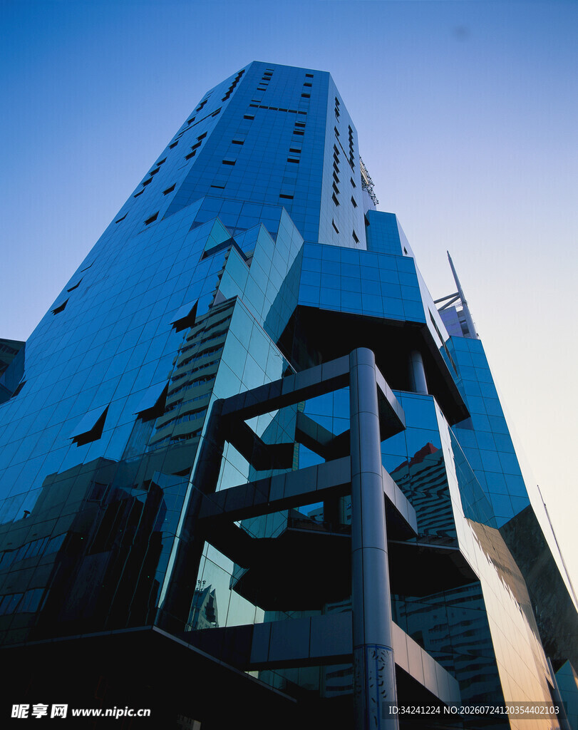 现代高楼建筑独特外观
