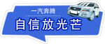 一汽奔腾标识车友会自信绽放光芒