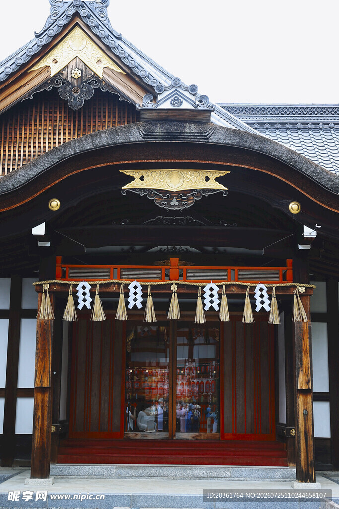 日式传统建筑门面