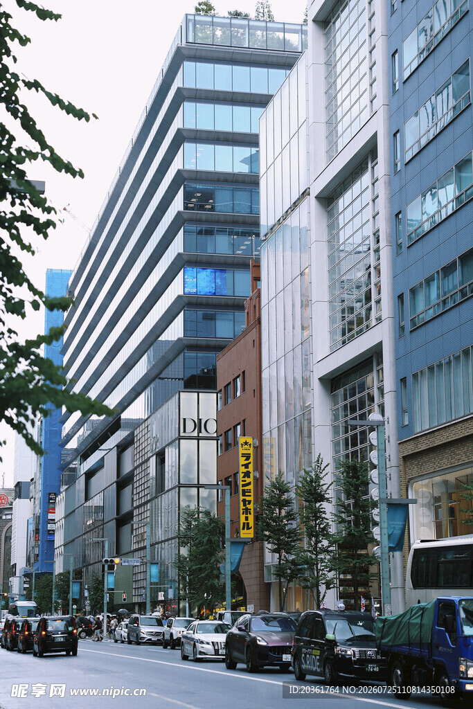 都市繁华街道景象