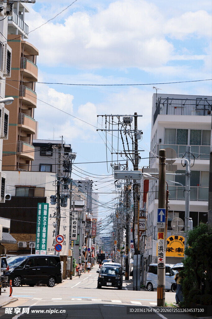 城市街道景象