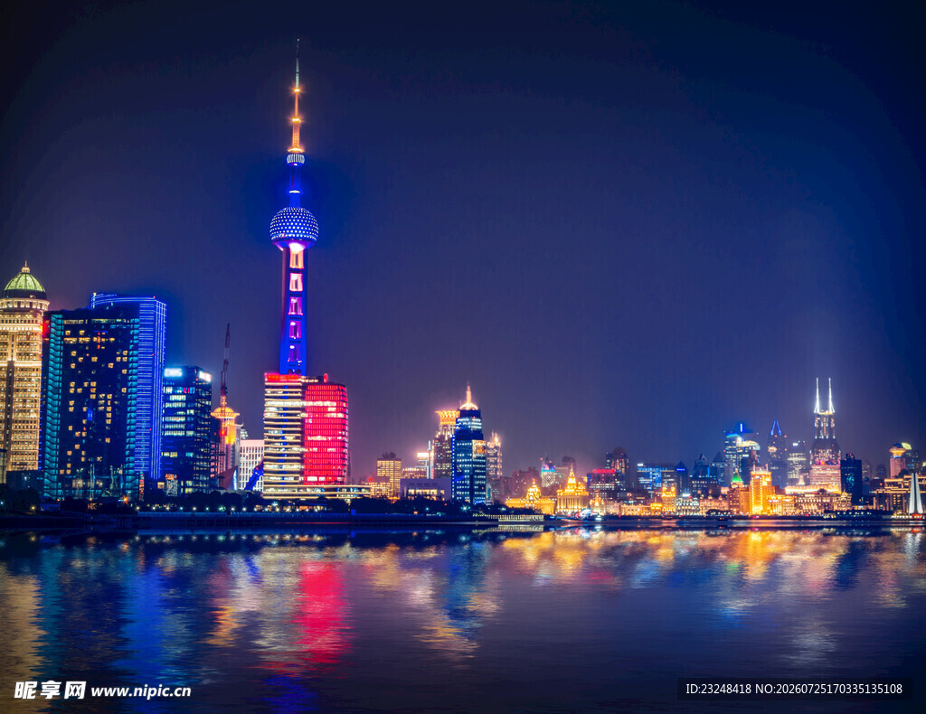 上海外滩璀璨夜景