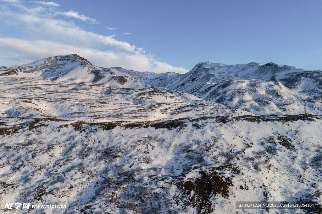 雪山壮丽风光