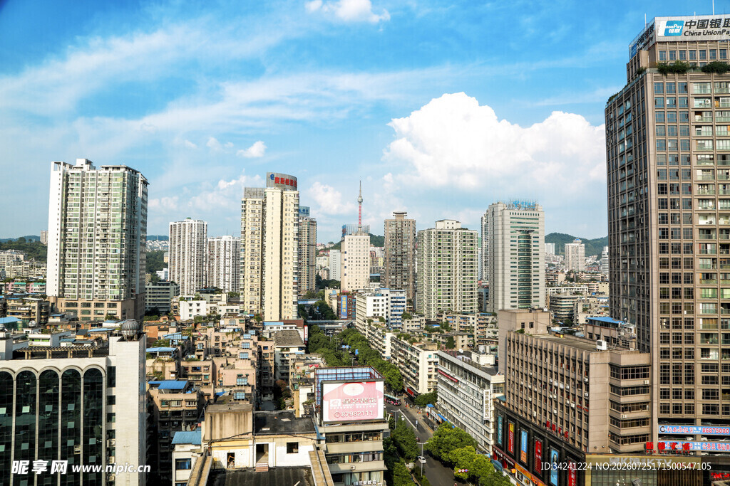 都市高楼景观