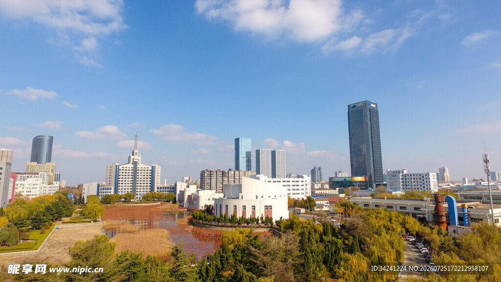 城市风光与绿地景观