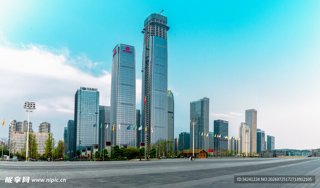 现代都市高楼景观