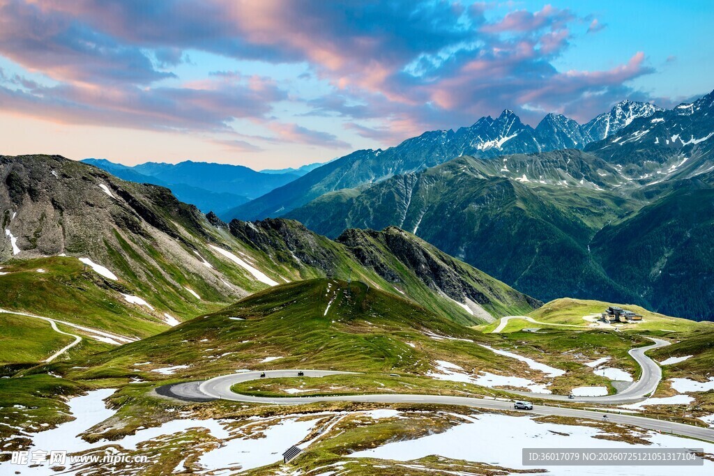 壮丽高山美景