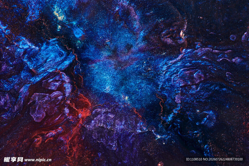 梦幻绚丽的宇宙星云景象