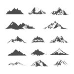 山峰剪影合集