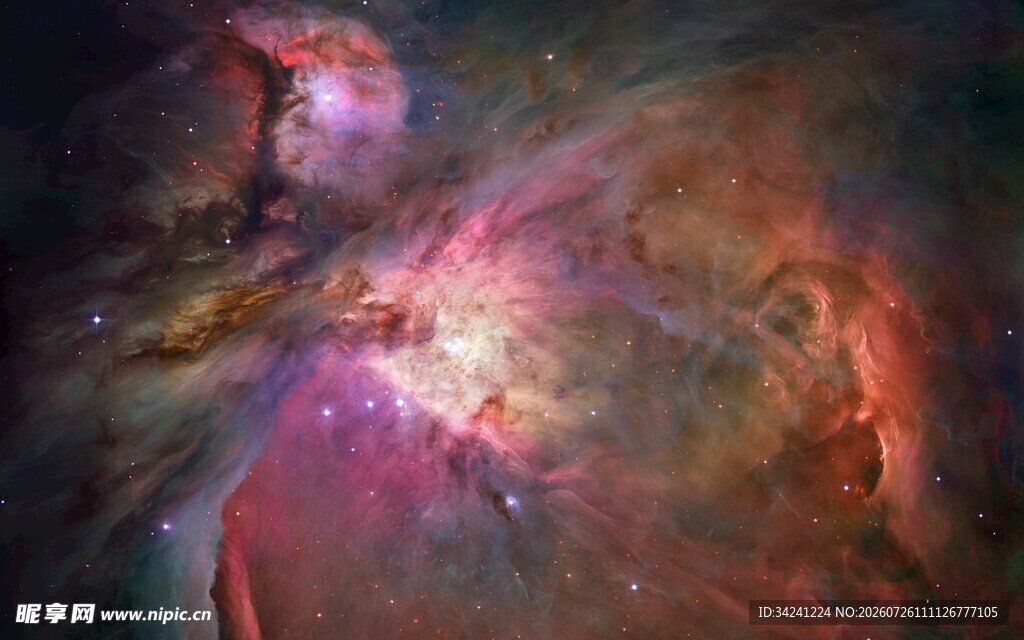 绚丽星云奇观